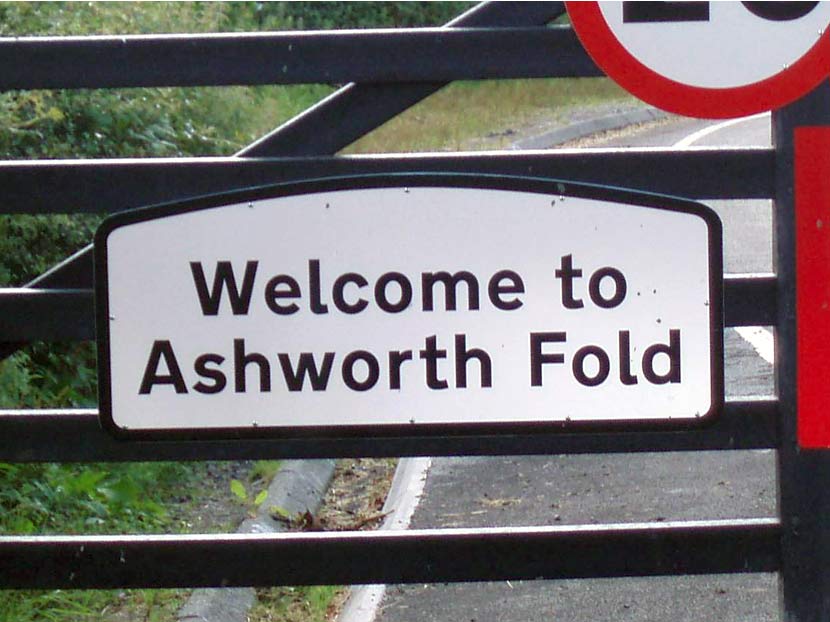 recycled plastic street sign